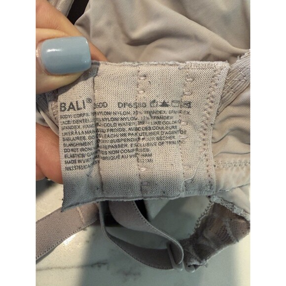 Bali T-Shirt Bra Full Coverage Lined Silky Convertible 36DD - Picture 7 of 7